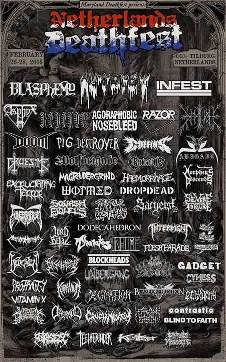 Inhume @ Netherlands DeathFest 2016